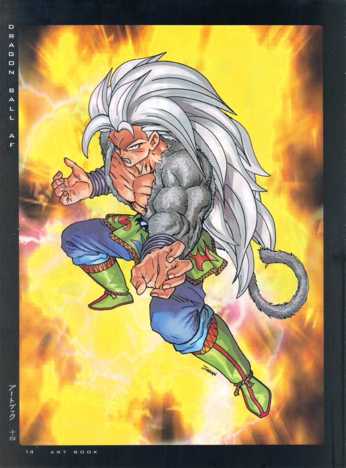 Dragon Ball Af Goku Super Saiyan 5