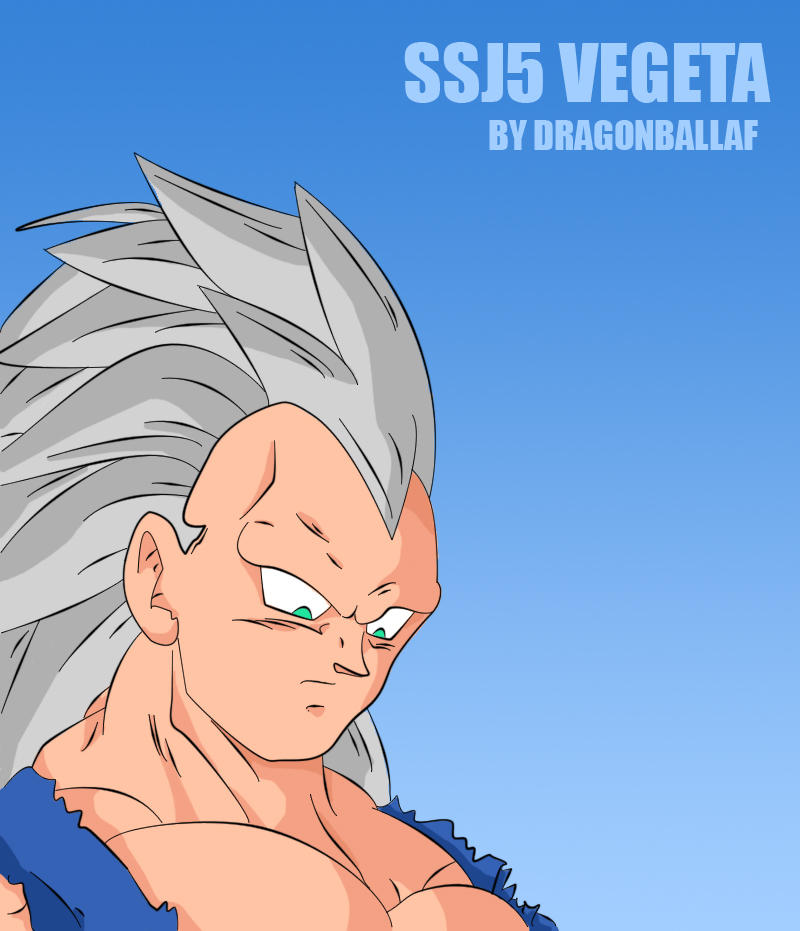 Dragon Ball Af Ssj5 Vegeta