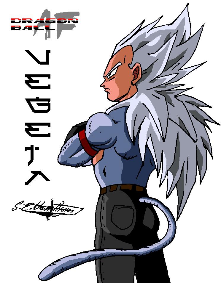 Dragon Ball Af Ssj5 Vegeta