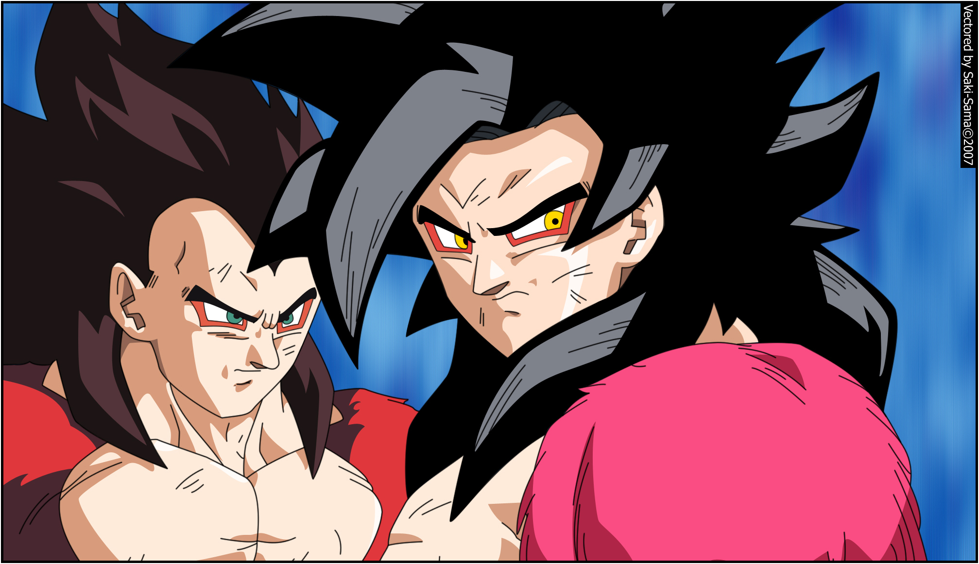 Dragon Ball Gt Goku And Vegeta