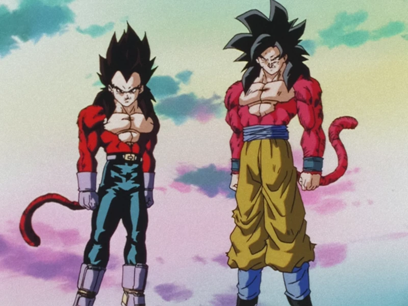 Dragon Ball Gt Goku And Vegeta Fusion