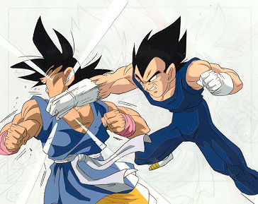 Dragon Ball Gt Goku And Vegeta Jr