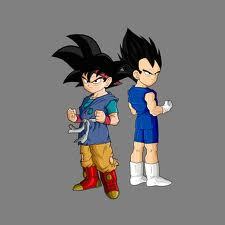 Dragon Ball Gt Goku And Vegeta Jr