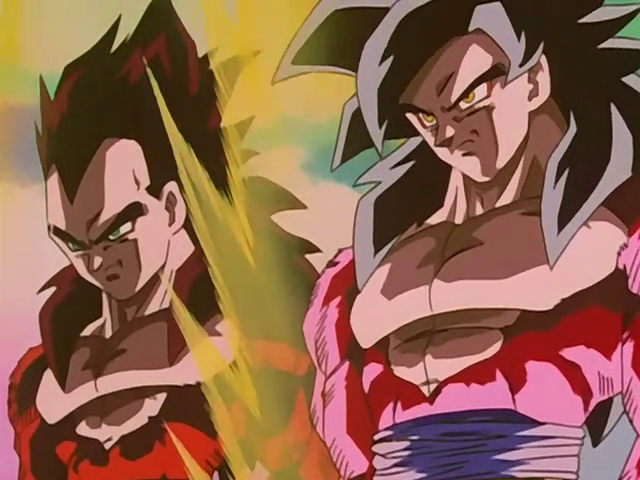 Dragon Ball Gt Goku And Vegeta Ssj4