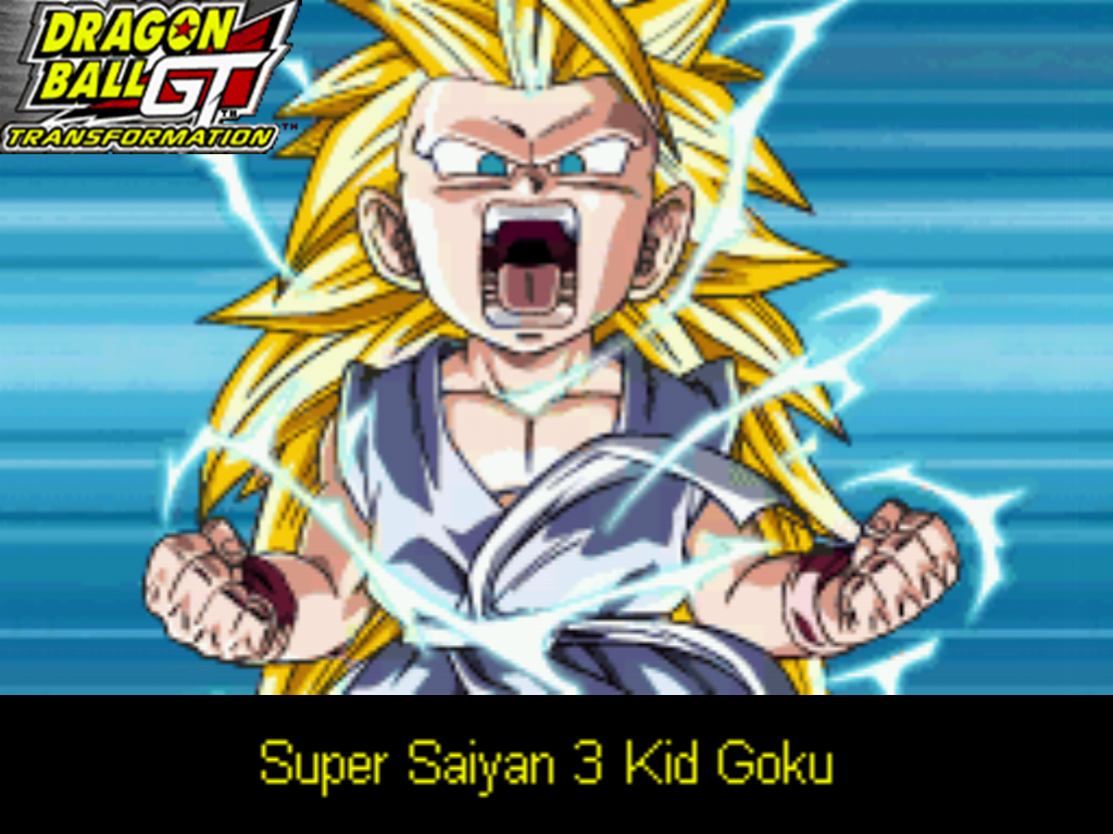 Dragon Ball Gt Goku Super Saiyan 4 Transformation