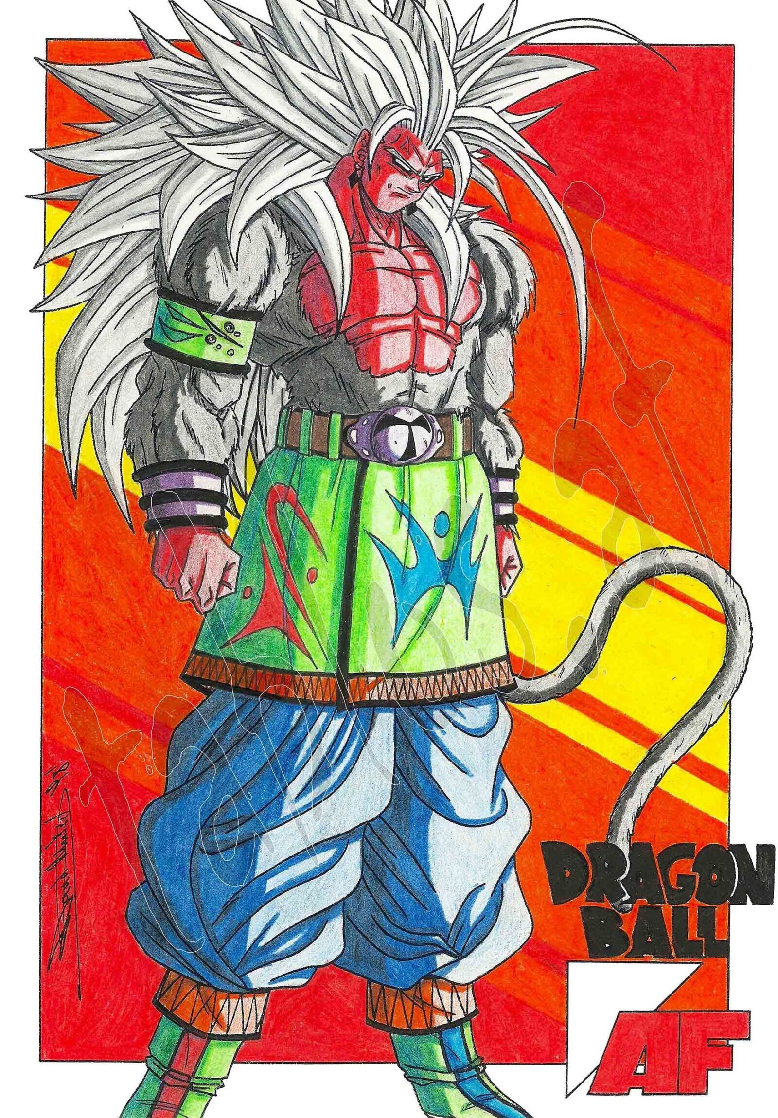 Dragon Ball Gt Goku Super Saiyan 8