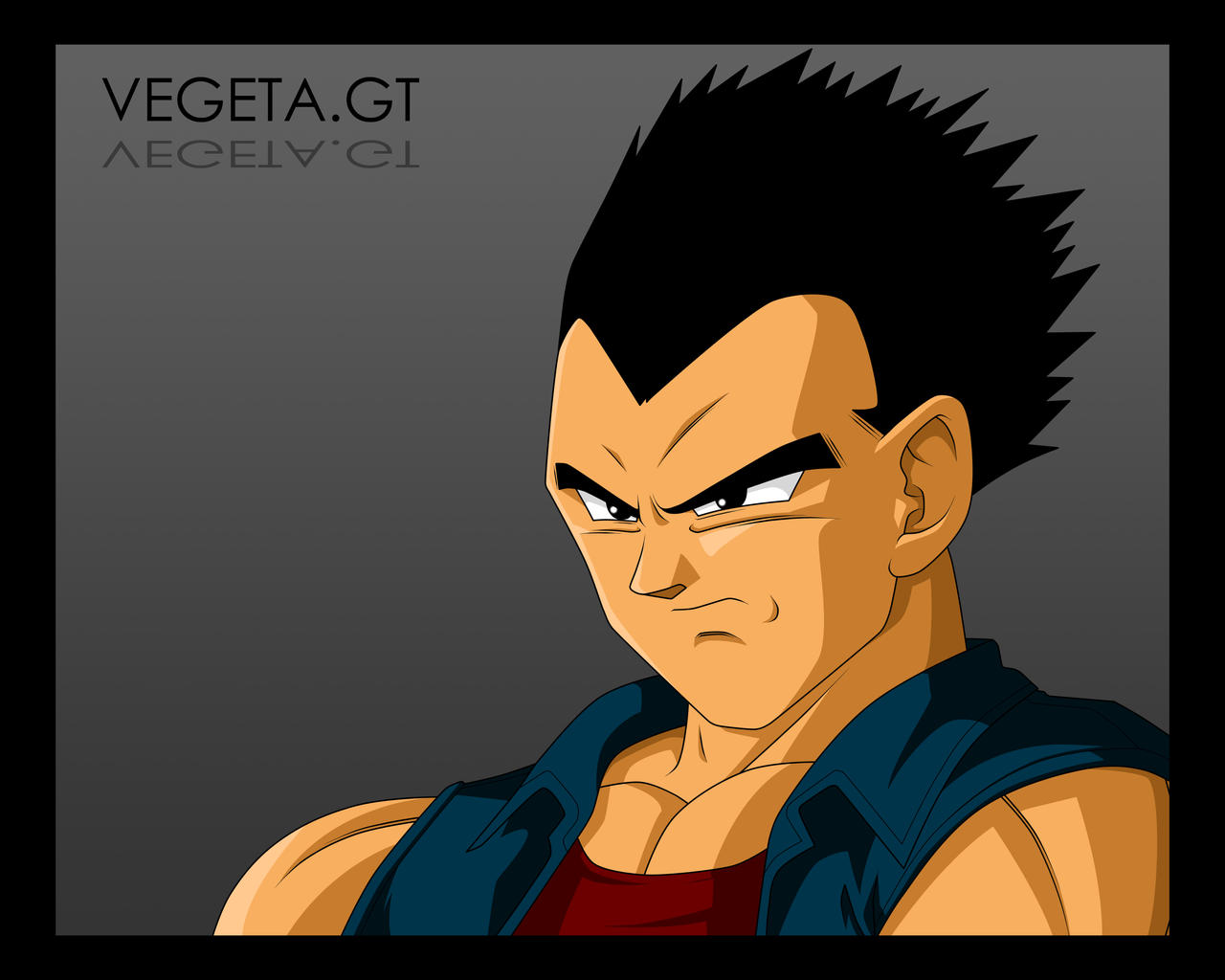 Dragon Ball Gt Vegeta Mustache