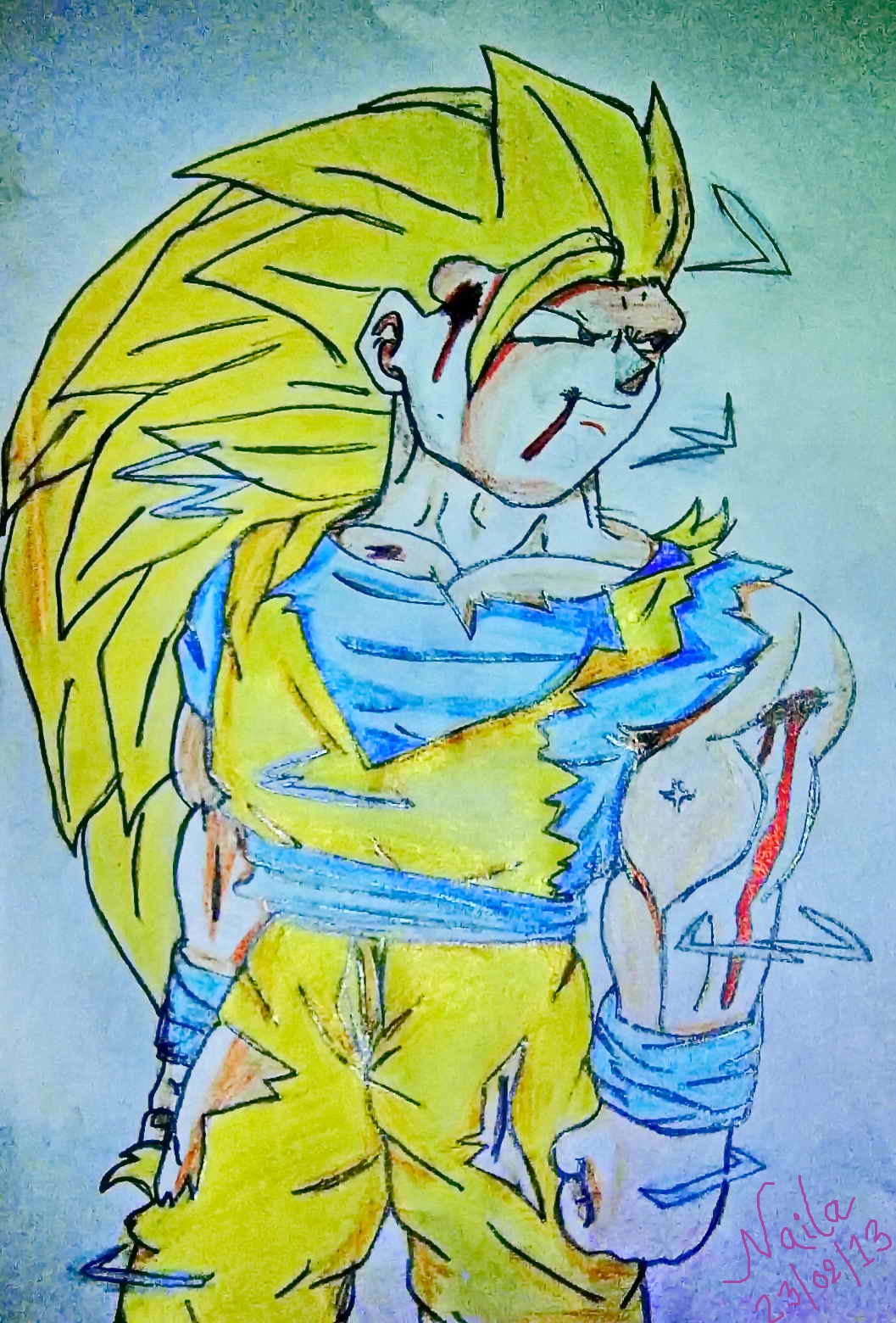 Dragon Ball Z Af Goku Super Saiyan 4