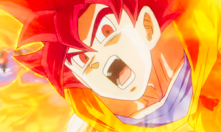 Dragon Ball Z Battle Of Gods Goku Transformation