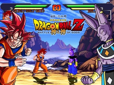 Dragon Ball Z Battle Of Gods Goku Vs Bills Game