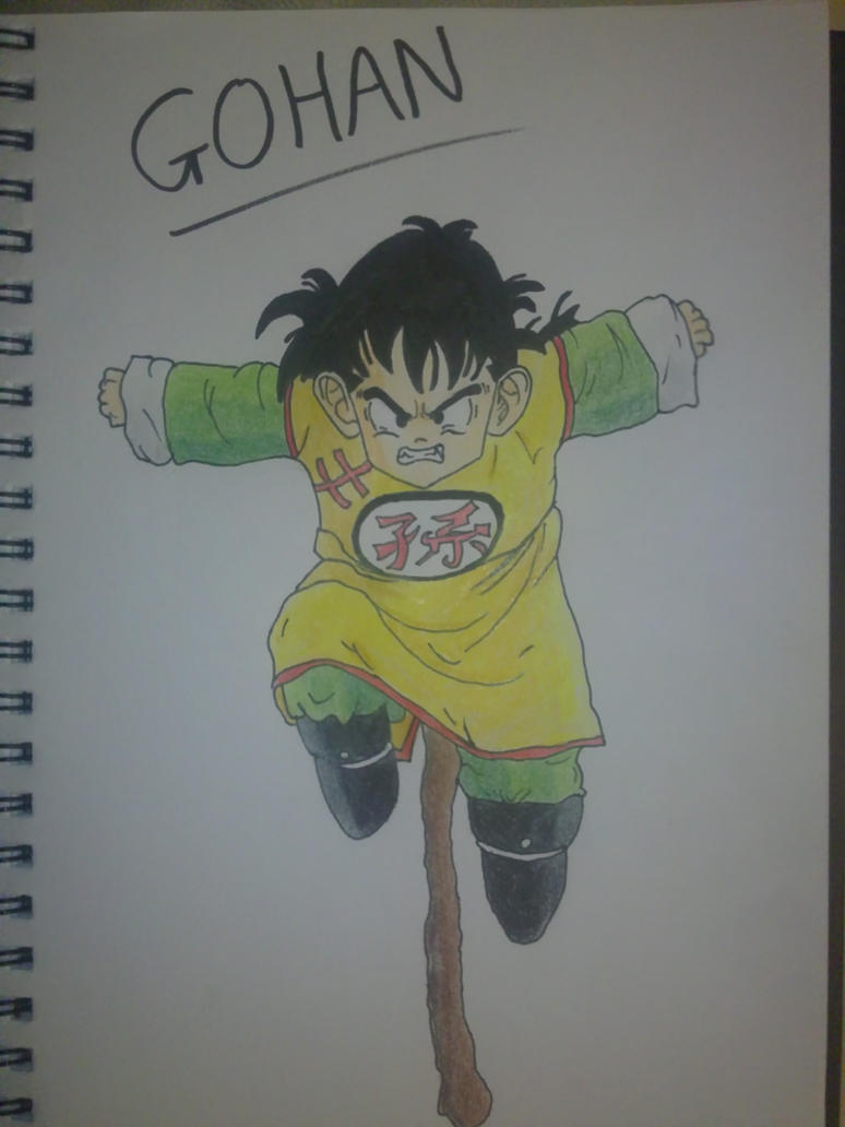 Dragon Ball Z Characters Drawings Gohan