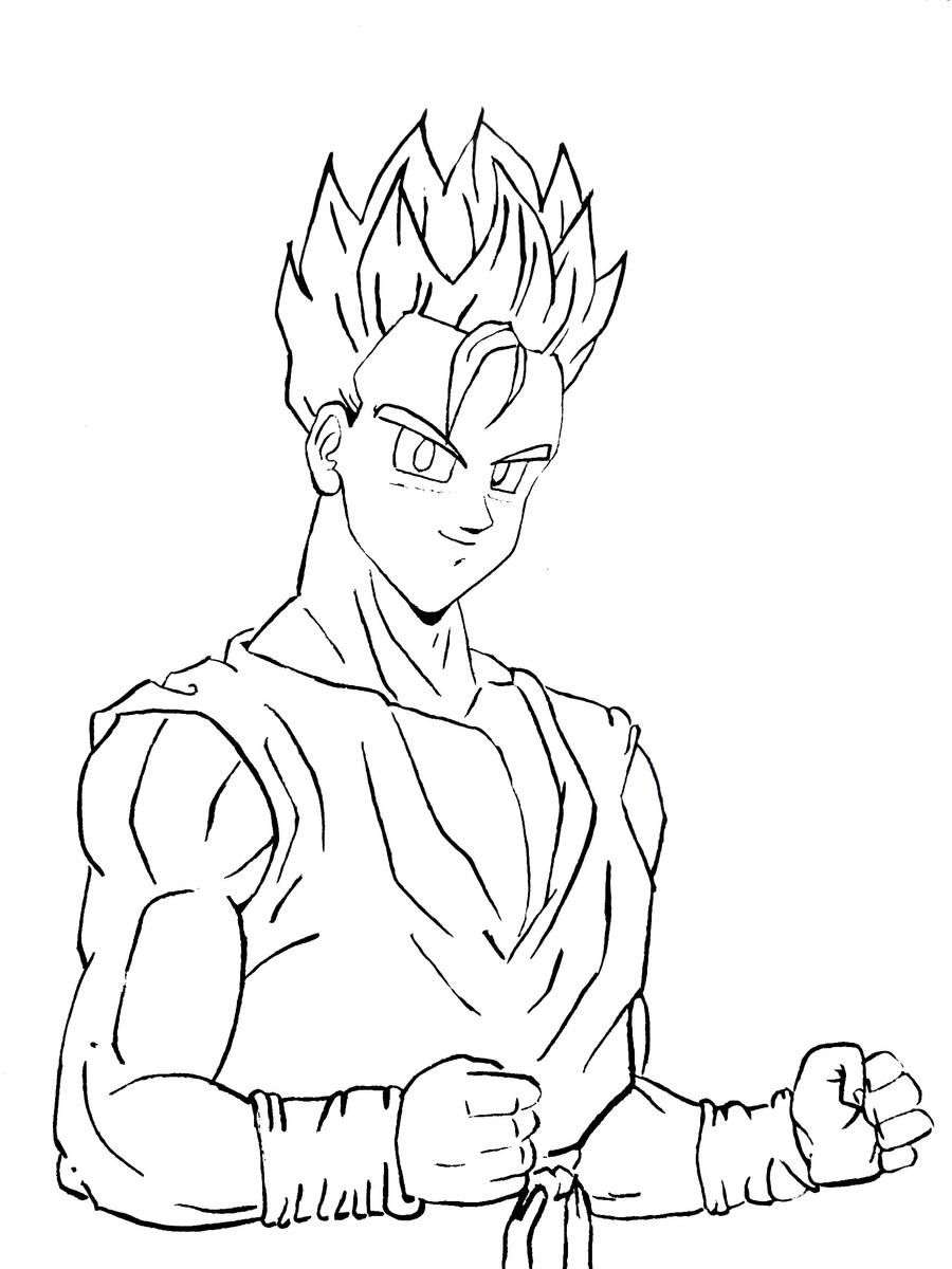 Dragon Ball Z Characters Drawings Gohan