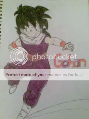 Dragon Ball Z Characters Drawings Gohan