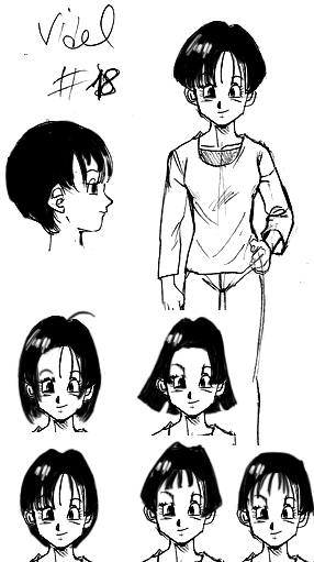 Dragon Ball Z Characters Drawings Goten