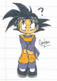 Dragon Ball Z Characters Drawings Goten