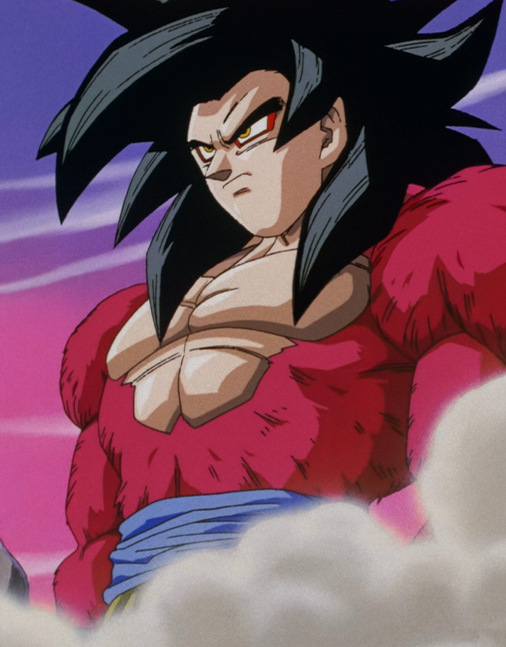 Dragon Ball Z Characters Goku Super Saiyan 4