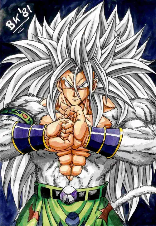 Dragon Ball Z Characters Super Saiyan 5