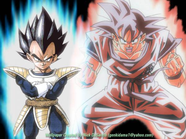 Dragon Ball Z Goku And Vegeta