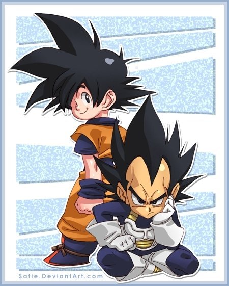 Dragon Ball Z Goku And Vegeta Drawing