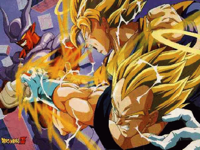 Dragon Ball Z Goku And Vegeta Fusion