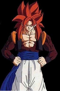 Dragon Ball Z Goku And Vegeta Fusion Super Saiyan 4