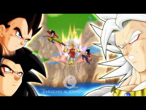 Dragon Ball Z Goku And Vegeta Fusion Super Saiyan 4