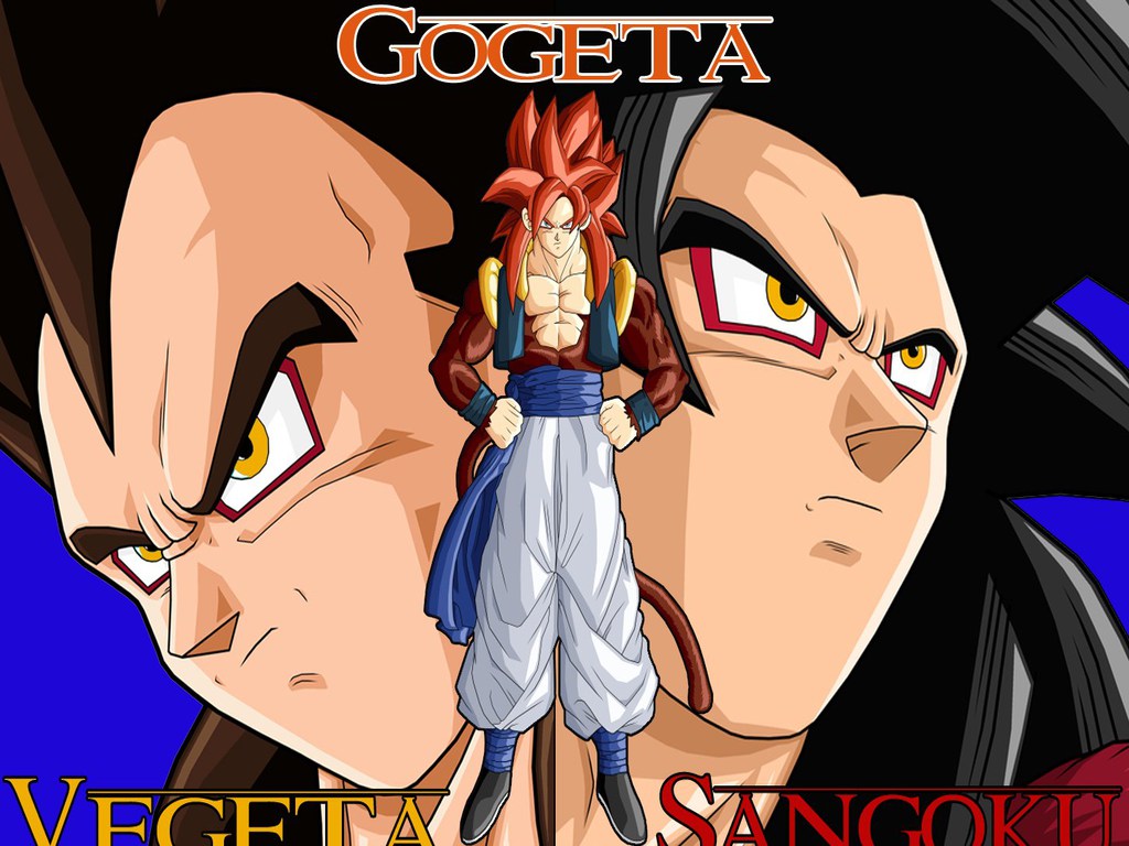 Dragon Ball Z Goku And Vegeta Super Saiyan 4