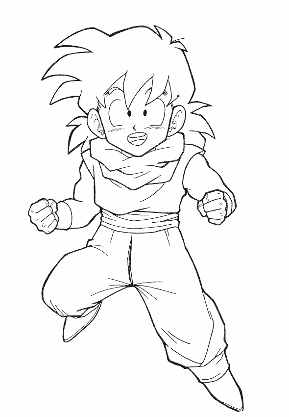 Dragon Ball Z Goku Drawings