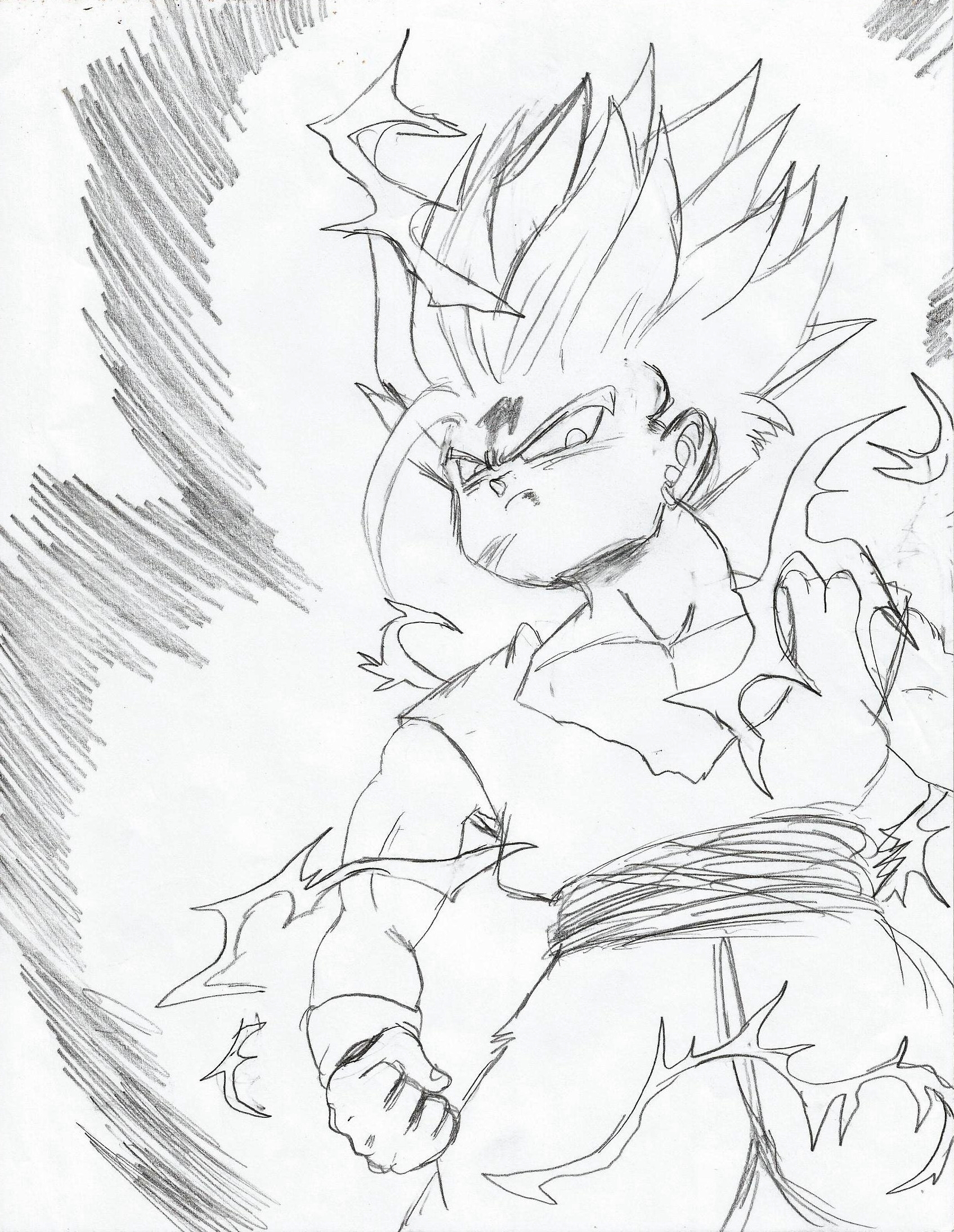 Dragon Ball Z Goku Drawings