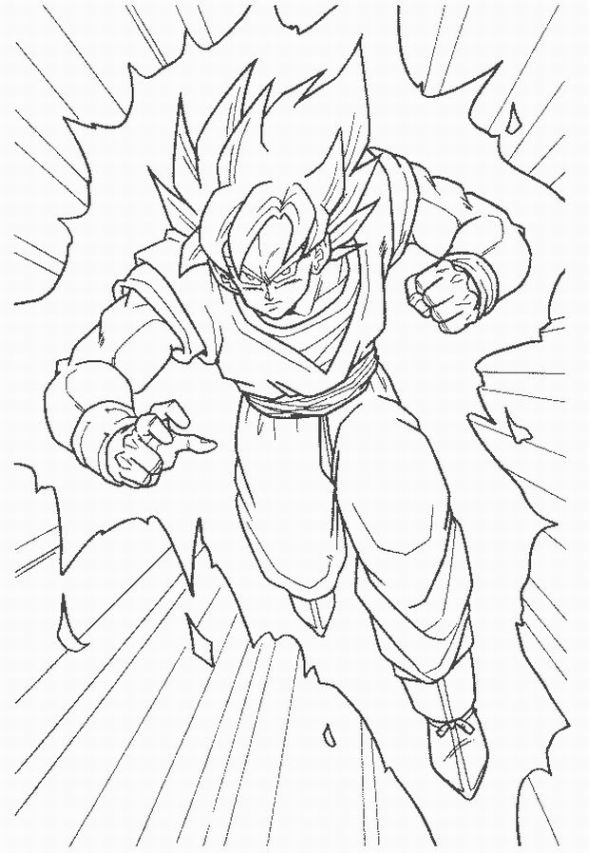 Dragon Ball Z Goku Drawings