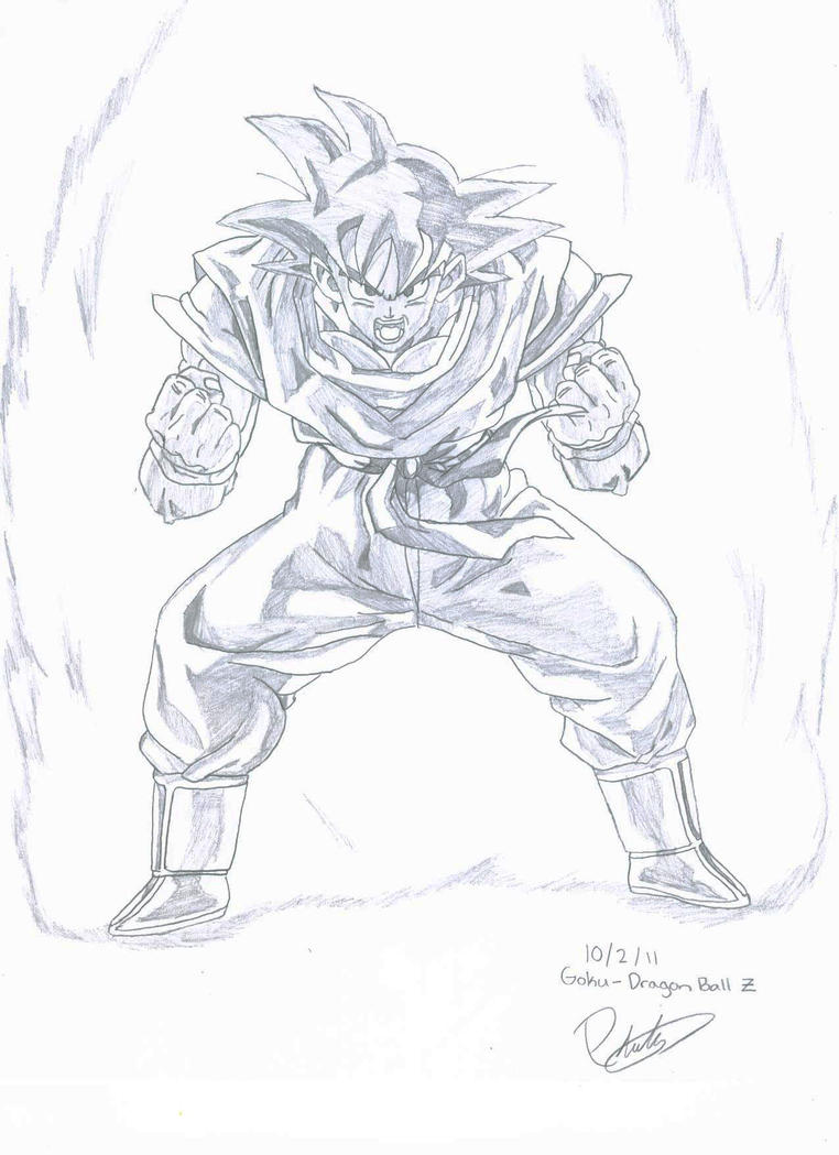 Dragon Ball Z Goku Drawings