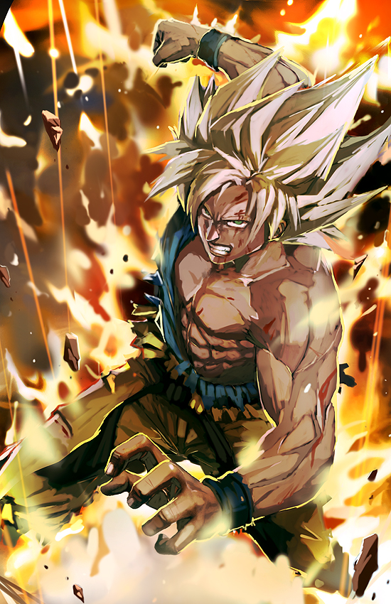 Dragon Ball Z Goku Super Saiyan 1000000