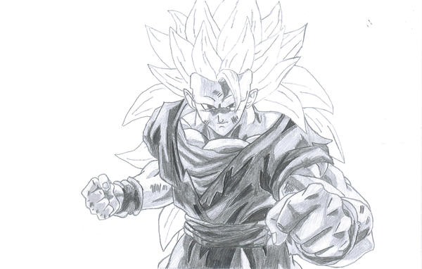 Dragon Ball Z Goku Super Saiyan 3 Drawings