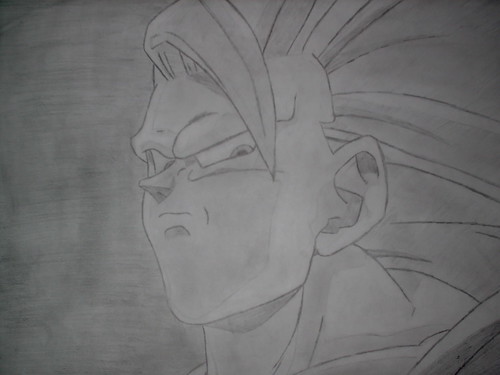 Dragon Ball Z Goku Super Saiyan 3 Drawings