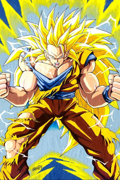 Dragon Ball Z Goku Super Saiyan 3 Pictures