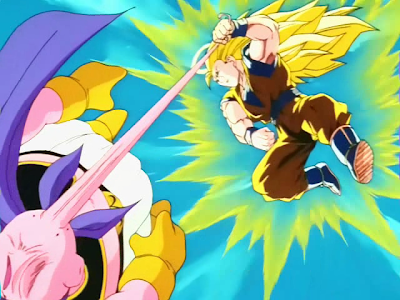 Dragon Ball Z Goku Super Saiyan 3 Vs Buu