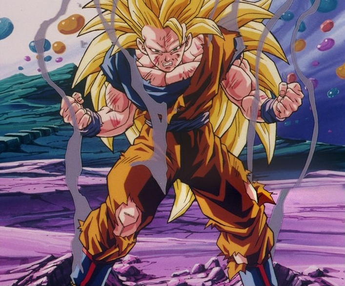 Dragon Ball Z Goku Super Saiyan 3 Vs Buu