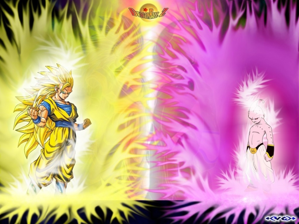 Dragon Ball Z Goku Super Saiyan 3 Vs Buu