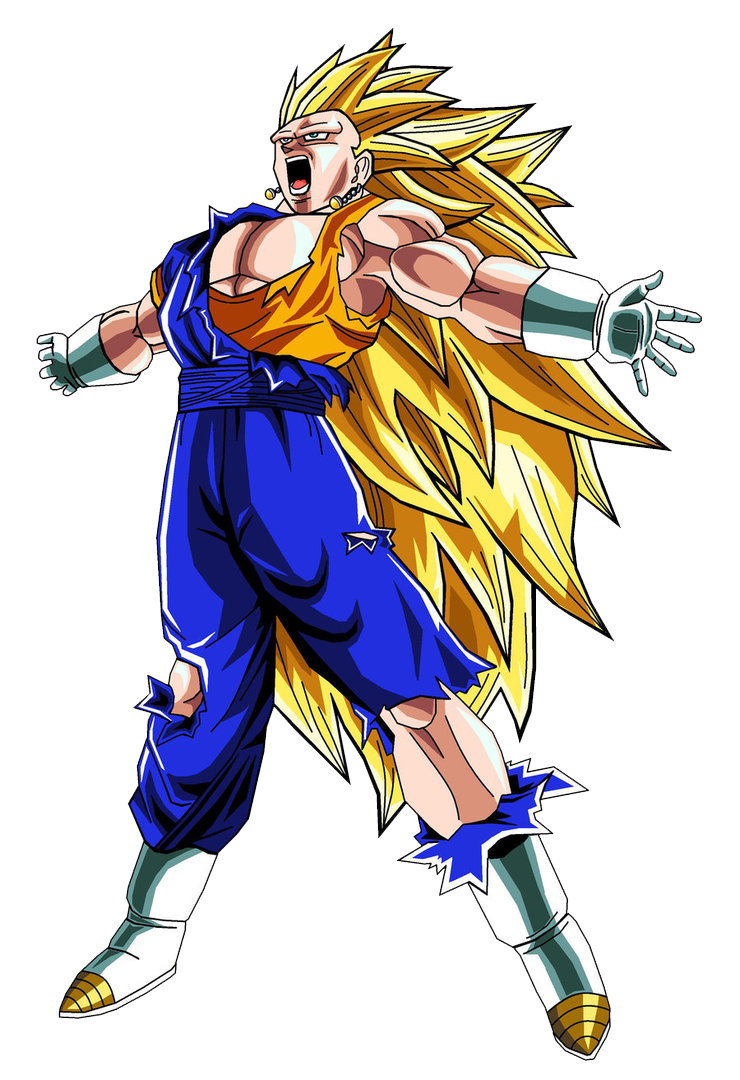 Dragon Ball Z Goku Super Saiyan 3 Vs Vegeta Super Saiyan 3