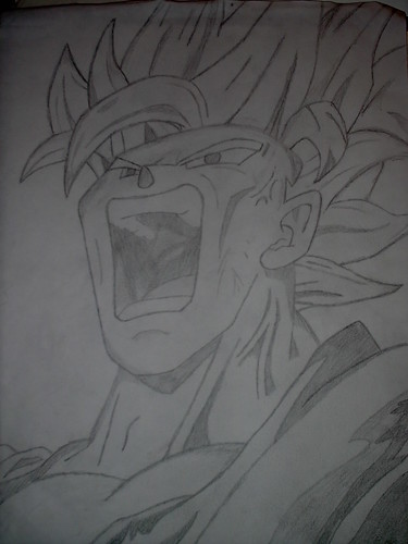 Dragon Ball Z Goku Super Saiyan 4 Drawings