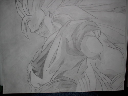 Dragon Ball Z Goku Super Saiyan 4 Drawings