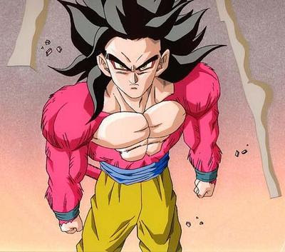 Dragon Ball Z Goku Super Saiyan 4 Pics