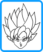 Dragon Ball Z Goku Super Saiyan Drawing