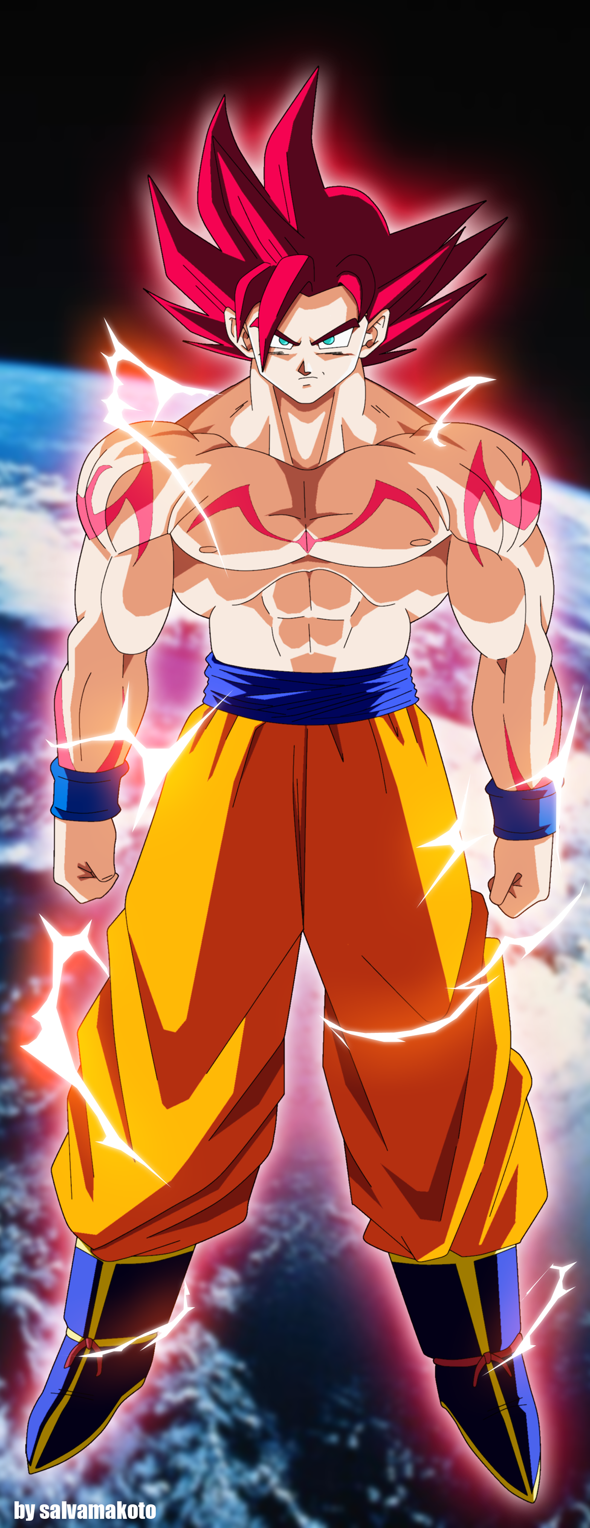 Dragon Ball Z Goku Super Saiyan God