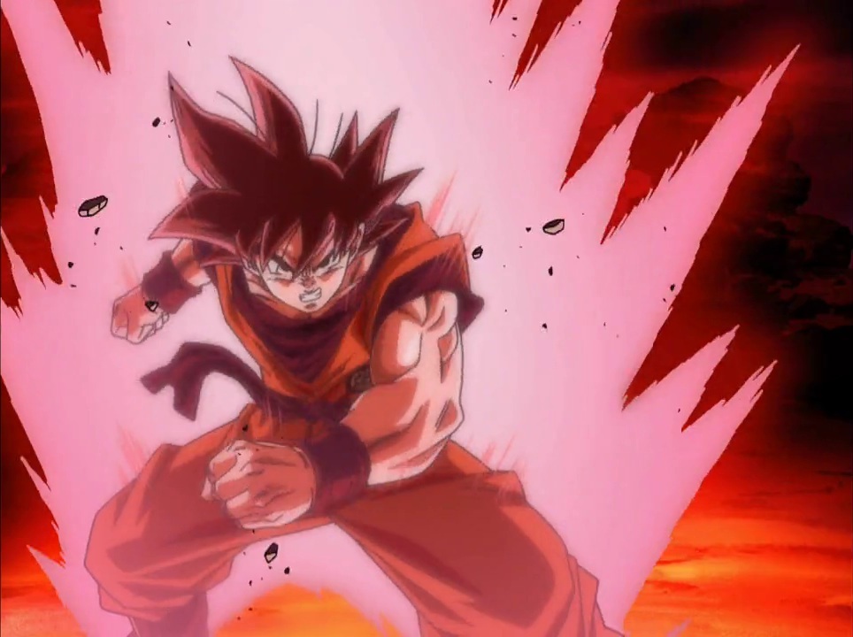 Dragon Ball Z Goku Super Saiyan God Form