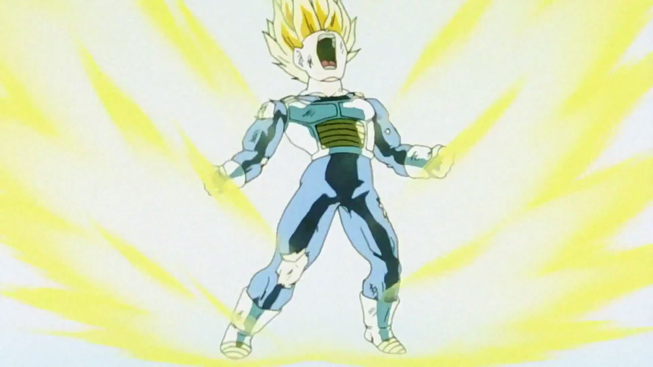 Dragon Ball Z Kai Gohan Goes Super Saiyan For The First Time