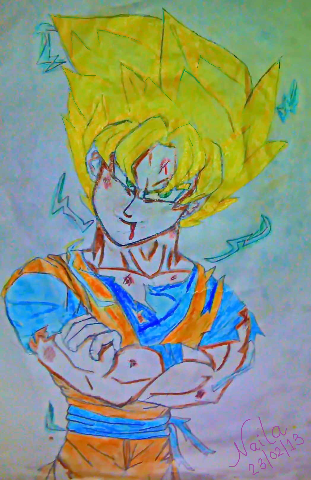 Dragon Ball Z Kai Goku Super Saiyan 4