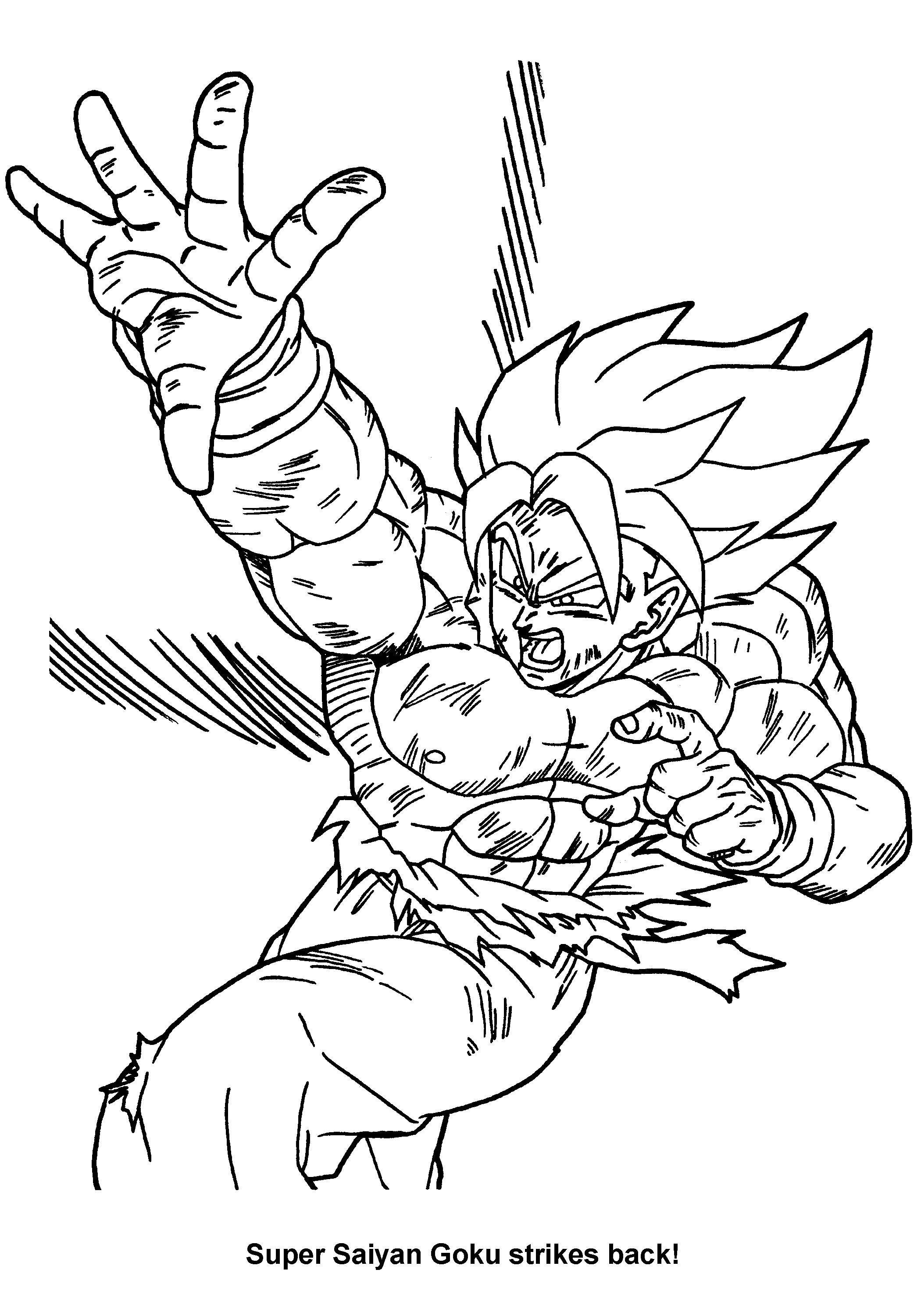 Dragon Ball Z Kai Pictures To Color