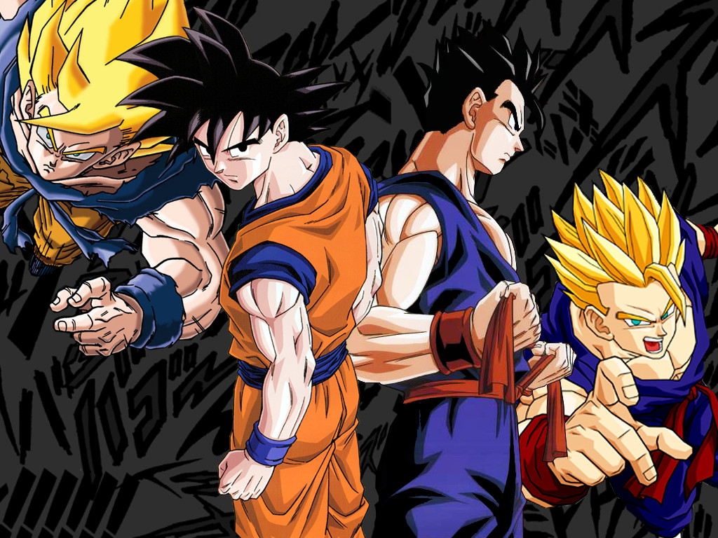 Dragon Ball Z Wallpapers Goku And Gohan