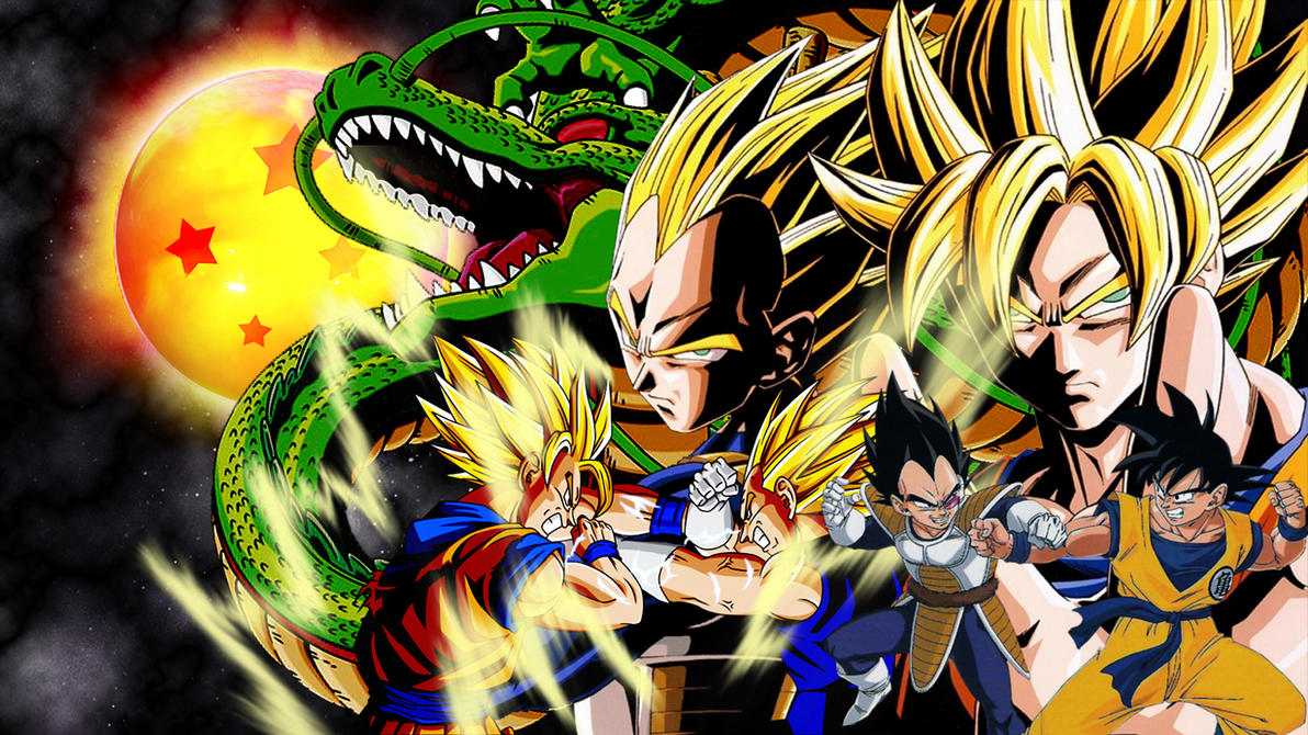 Dragon Ball Z Wallpapers Vegeta Vs Goku